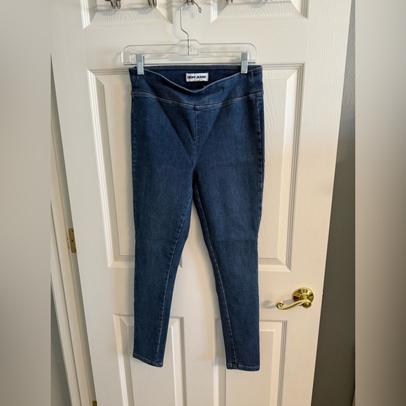 DKNY Women's Dark Blue Jeggings - Picture 1 of 7